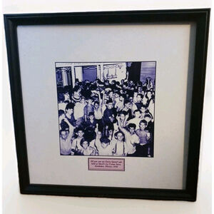 Vintage Dairy Queen 1938 Framed Franchise Picture